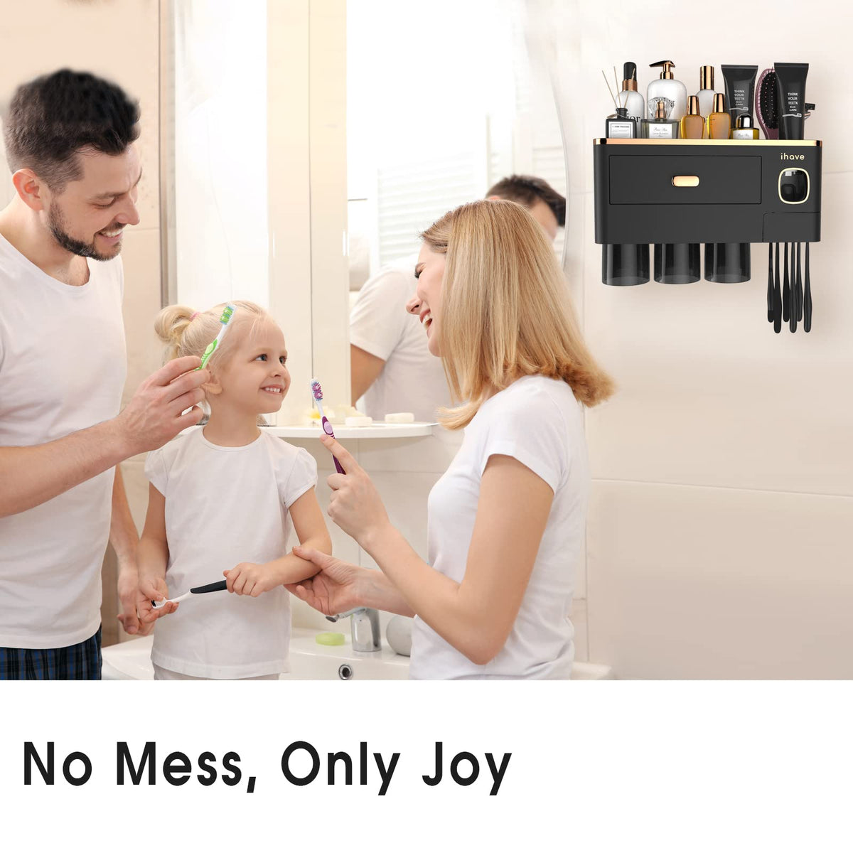 iHave modular design detaches for simple cleaning and maintenance.