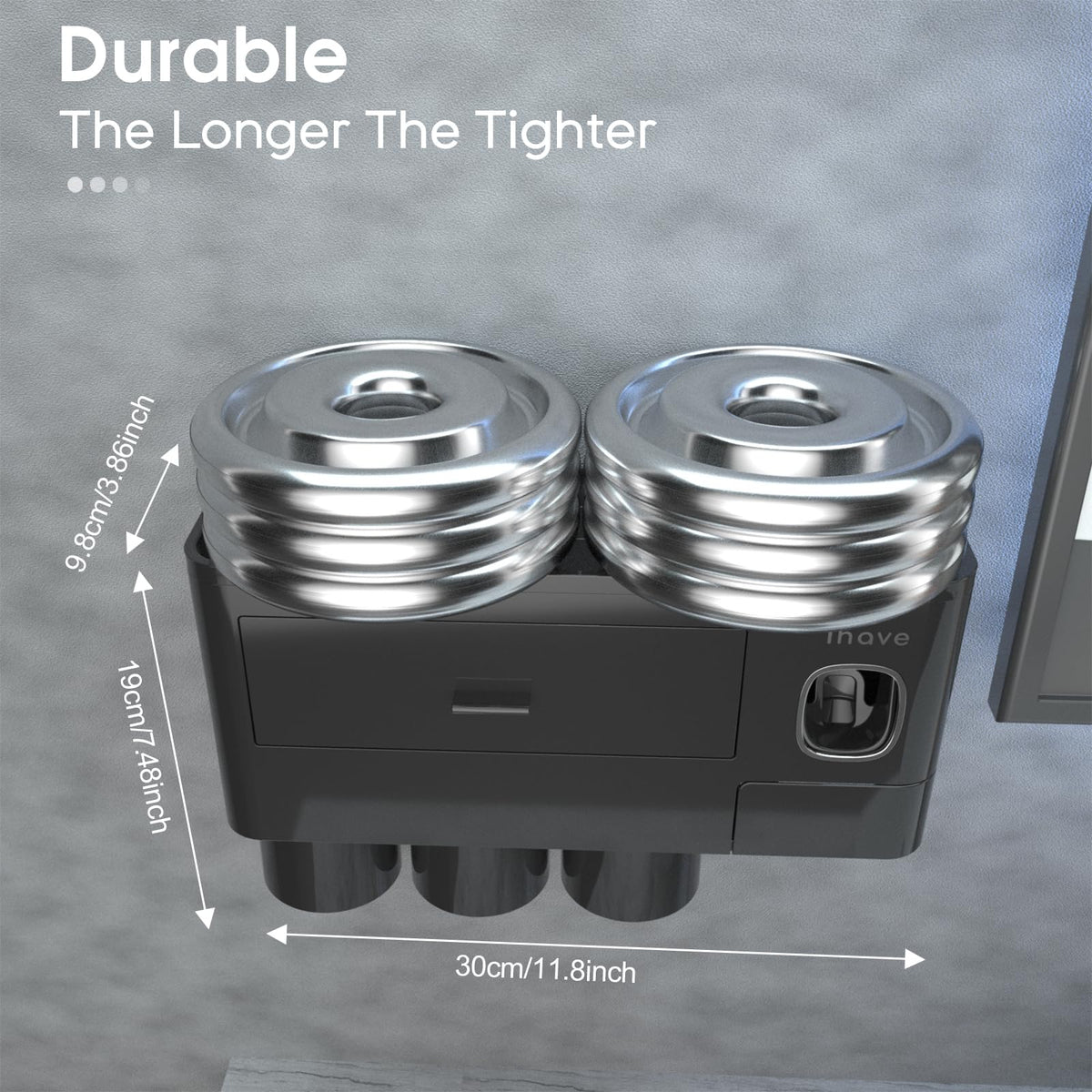iHave automatic toothpaste dispenser streamlines squeezing with less waste