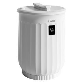 iHome Luxury 20L towel warmer front view shows ample towel capacity