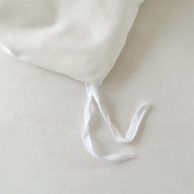 IHOUSTRIY easy-care fabric closeup emphasizes machine washable practicality