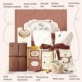 IIPUQNUYN care package cozy self-care essentials for a relaxing at-home ritual