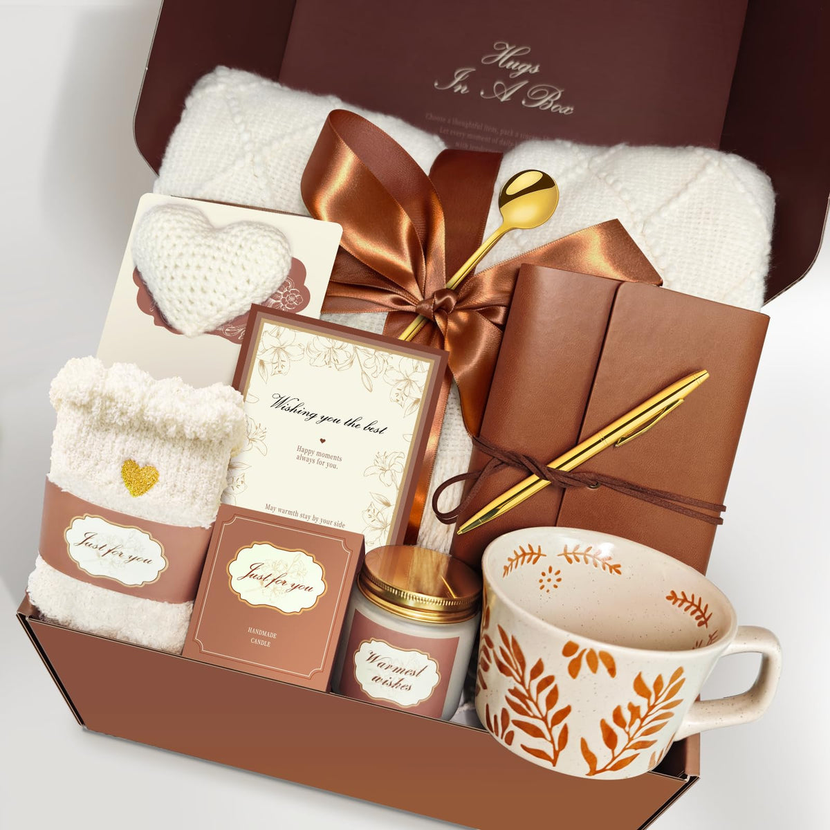 IIPUQNUYN care package for women unboxing moment, warm thoughtful gift