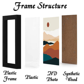 ijuerybai Black 16x20 frame set 3, collection display for cohesive photos