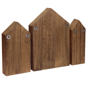 Ikee Design three-piece set arrangement showing versatile wall mount display options