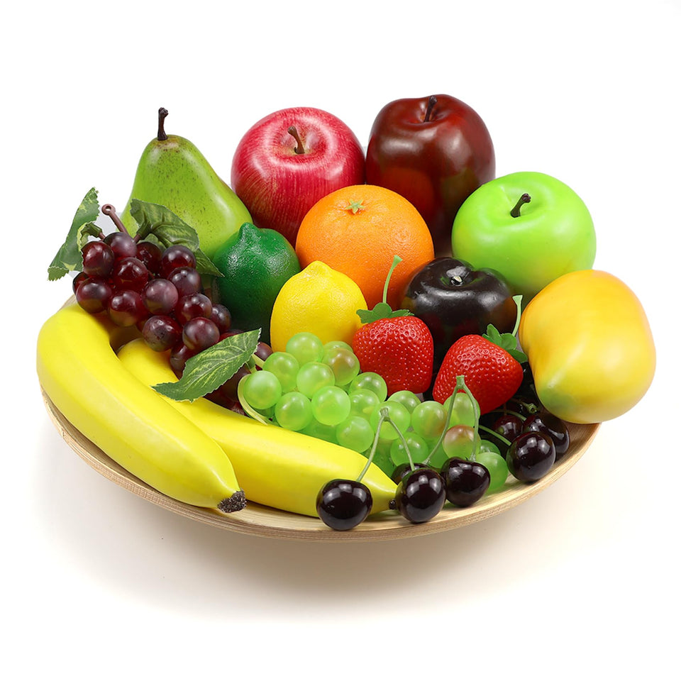 Ikosora fake fruit pack cherry, vibrant centerpieces and lifelike decor.