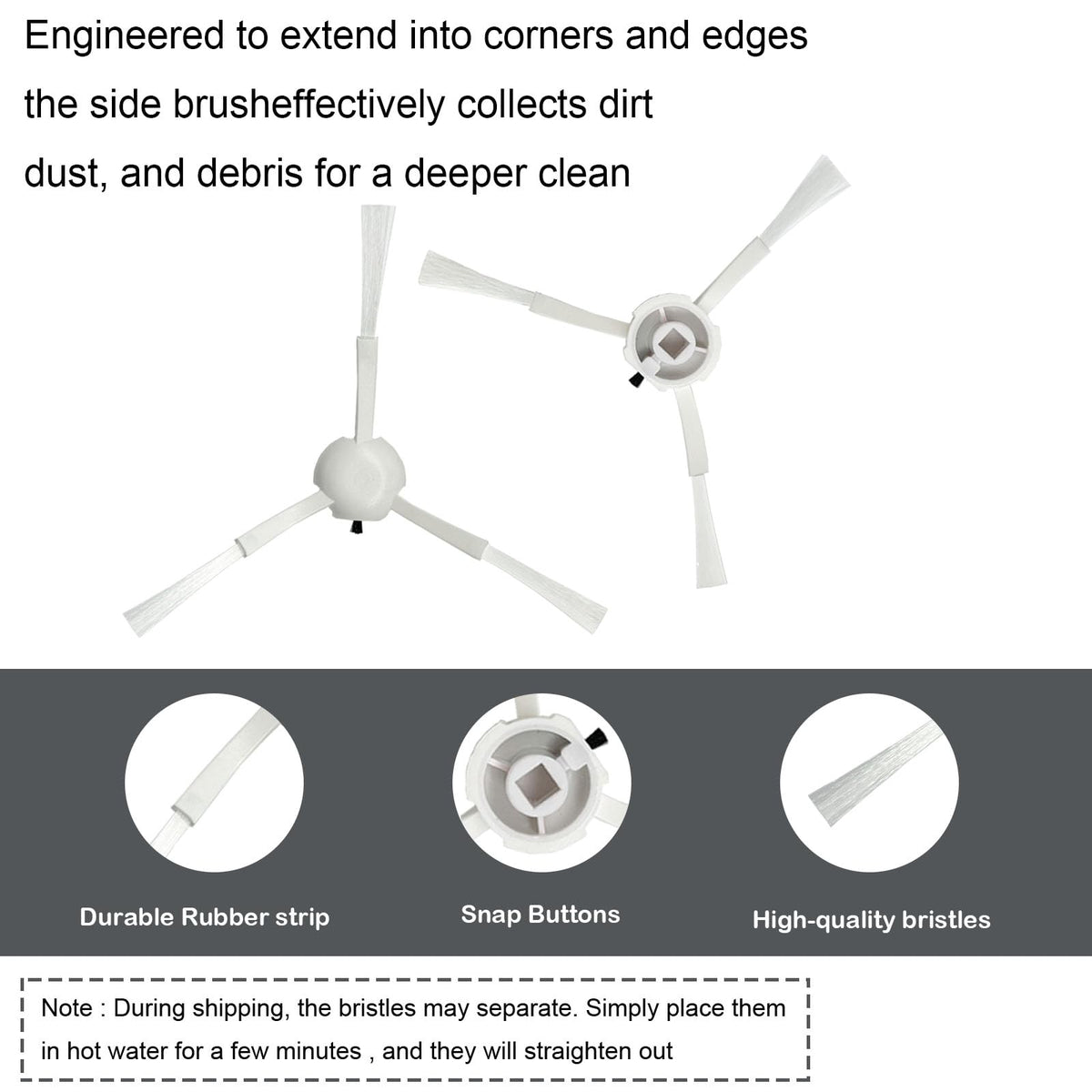 iKuKurun cleaning brush aids maintenance for Dreame L10 Ultra parts