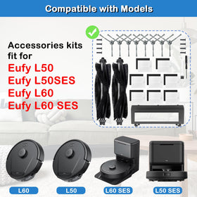 iKuKurun eufy L60/L50 main brush guard cover protects the roller during operation