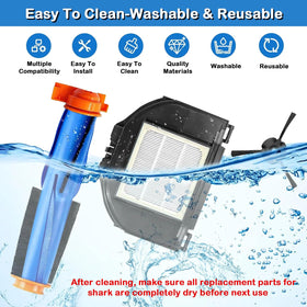 ikukurun RV2310AE side brushes reach edges for thorough cleaning