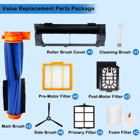 iKuKurun Shark AV2511AE side brushes improve corner and baseboard cleaning
