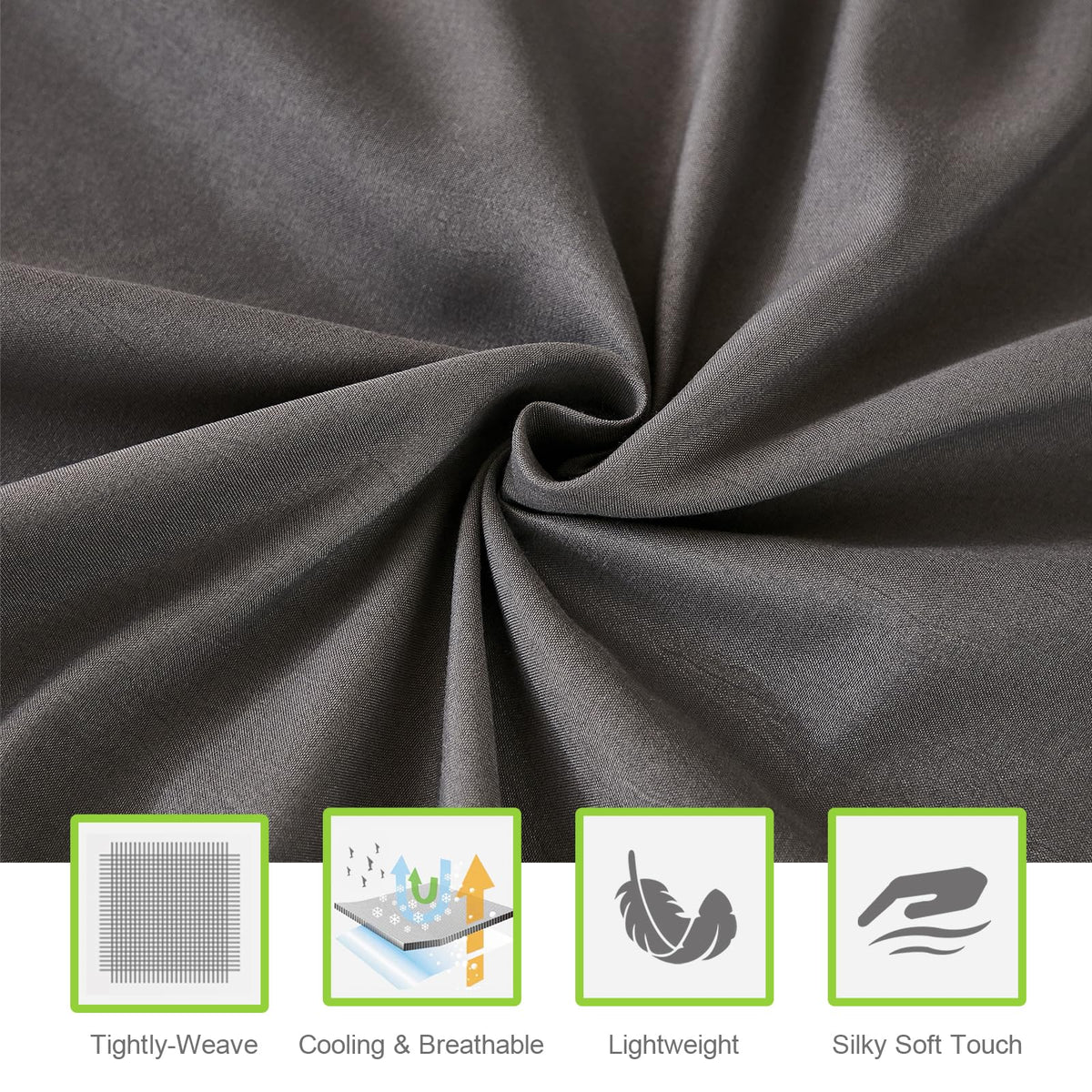 ILAVANDE deep pocket design stretched over a tall king mattress
