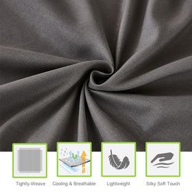 ILAVANDE deep pocket design stretched over a tall king mattress