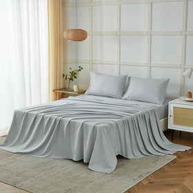 ILAVANDE king size deep-pocket design shows 14-inch fit for modern mattresses