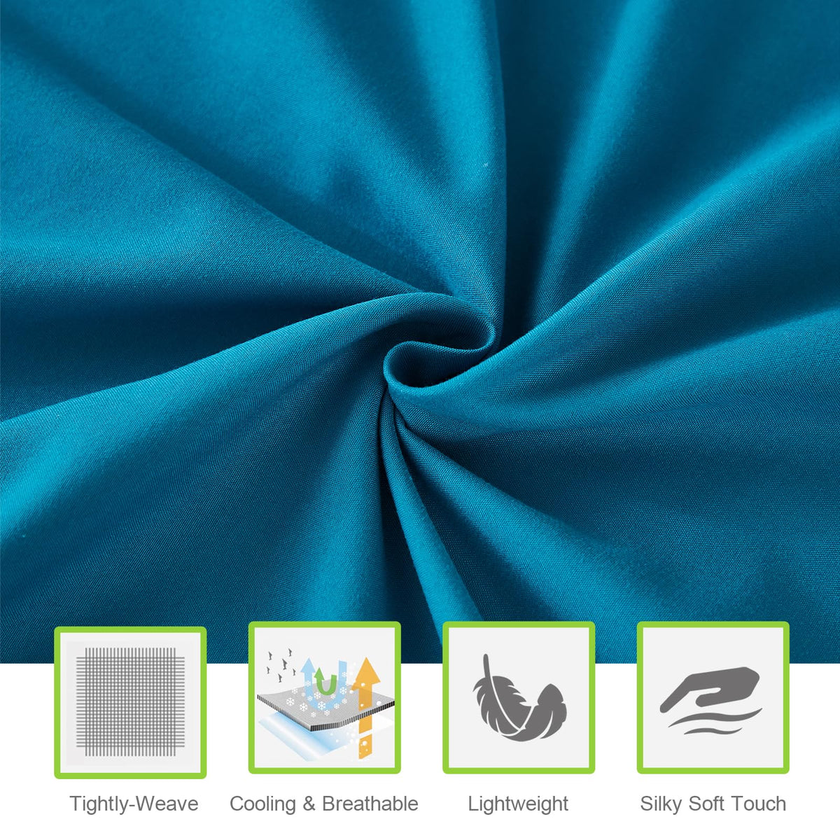 ILAVANDE wrinkle-free fabric showcases breathable comfort and easy care