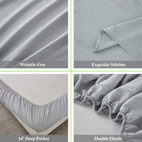ILAVANDE wrinkle-resistant fabric close-up highlighting smooth appearance