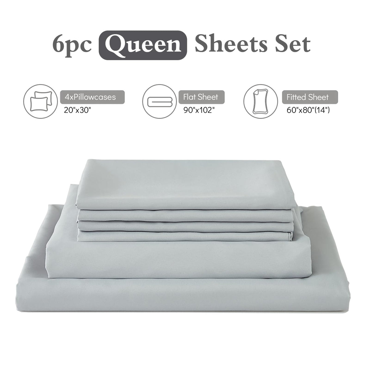 ILAVANDE wrinkle-resistant fabric keeps the bed neat.