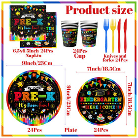 ILUIGGW colorful graduation napkin, adds cheerful color while easing party cleanup.