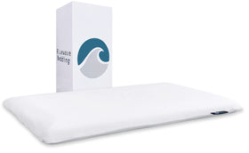 Bluewave Bedding Hyper Slim Gel Memory Foam Pillow – 2.25-Inch High King Size for Stomach & Back Sleepers