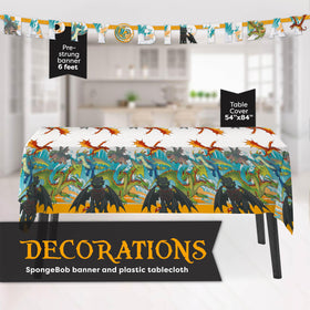 Unique How to Train Your Dragon 6-5inch napkins complement the decor and absorb spills.