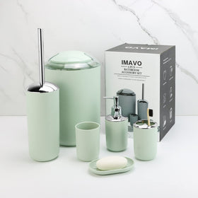 IMAVO toilet brush holder ensures hygienic storage with a neat, integrated look.