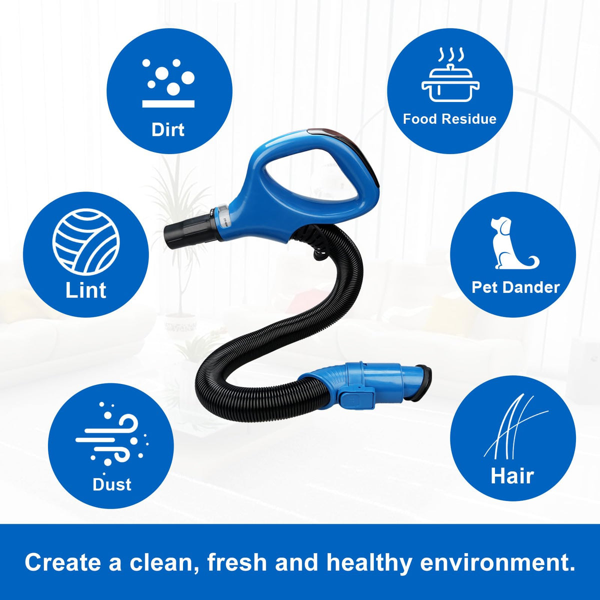 imeccalive hose handle installation step, tool-free replacement for quick maintenance.