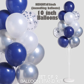 IMISNO sand-filled base stabilizes balloon columns against light breezes.