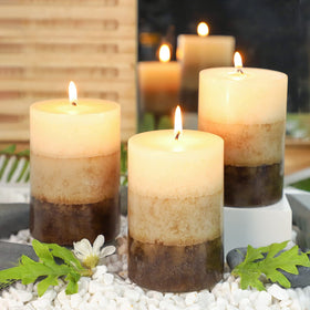 Immeiscent natural wax with lead-free cotton wick for clean burn.