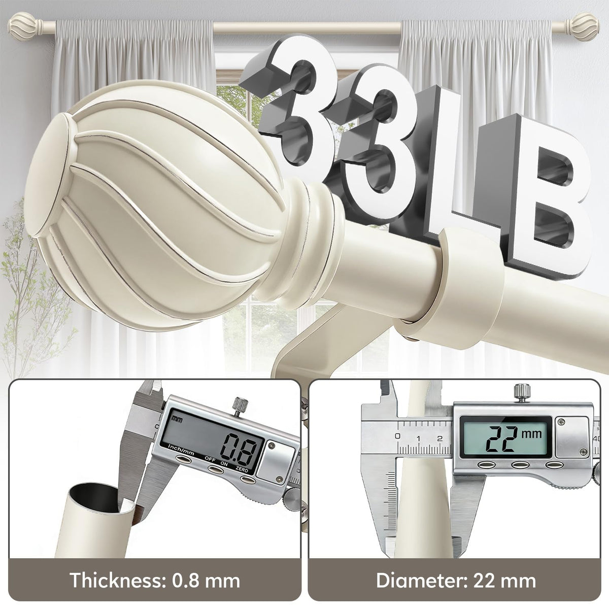 Immiehh baked finish delivers smooth surface and lasting durability