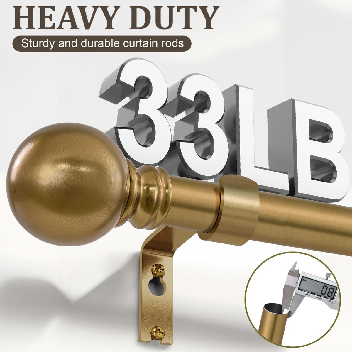 Immiehh brackets and screws ensure secure mounting on any wall