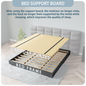 Imperius durable bed board supports kids' beds and bunk beds.