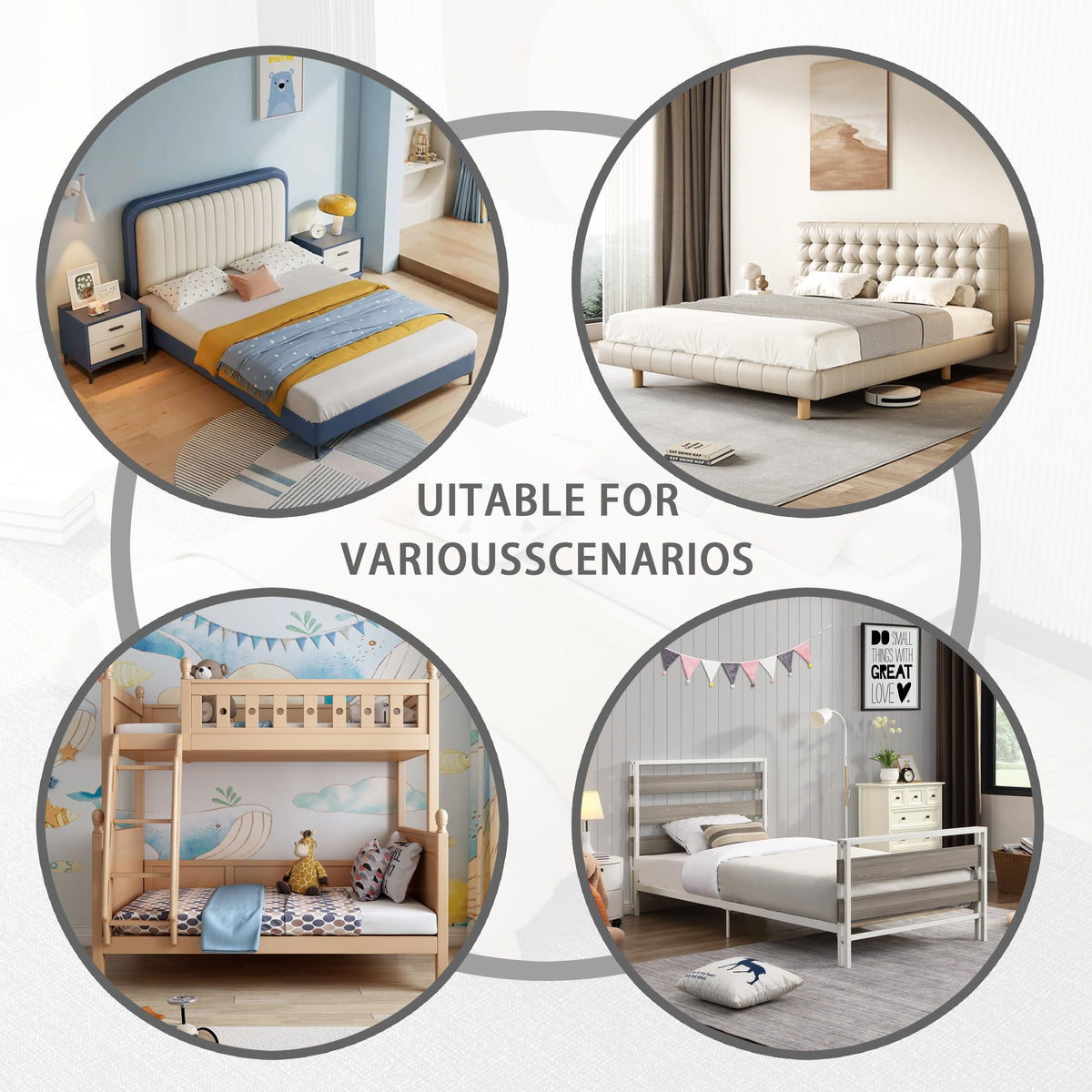 Imperius heavy-duty bed board compatible with multiple bed types for versatile use.