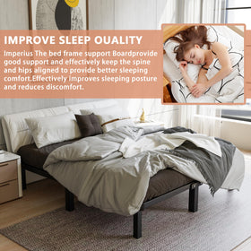 Imperius kids’ bed bunkie board provides a sturdy sleep base for bunk beds.