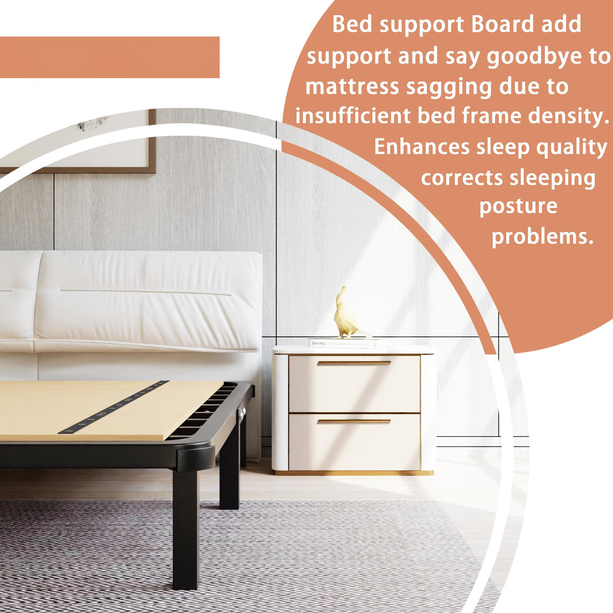 Imperius mattress support foldable travel-ready for compact storage.