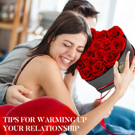 Impouo luxury preserved roses conveying timeless affection without daily care