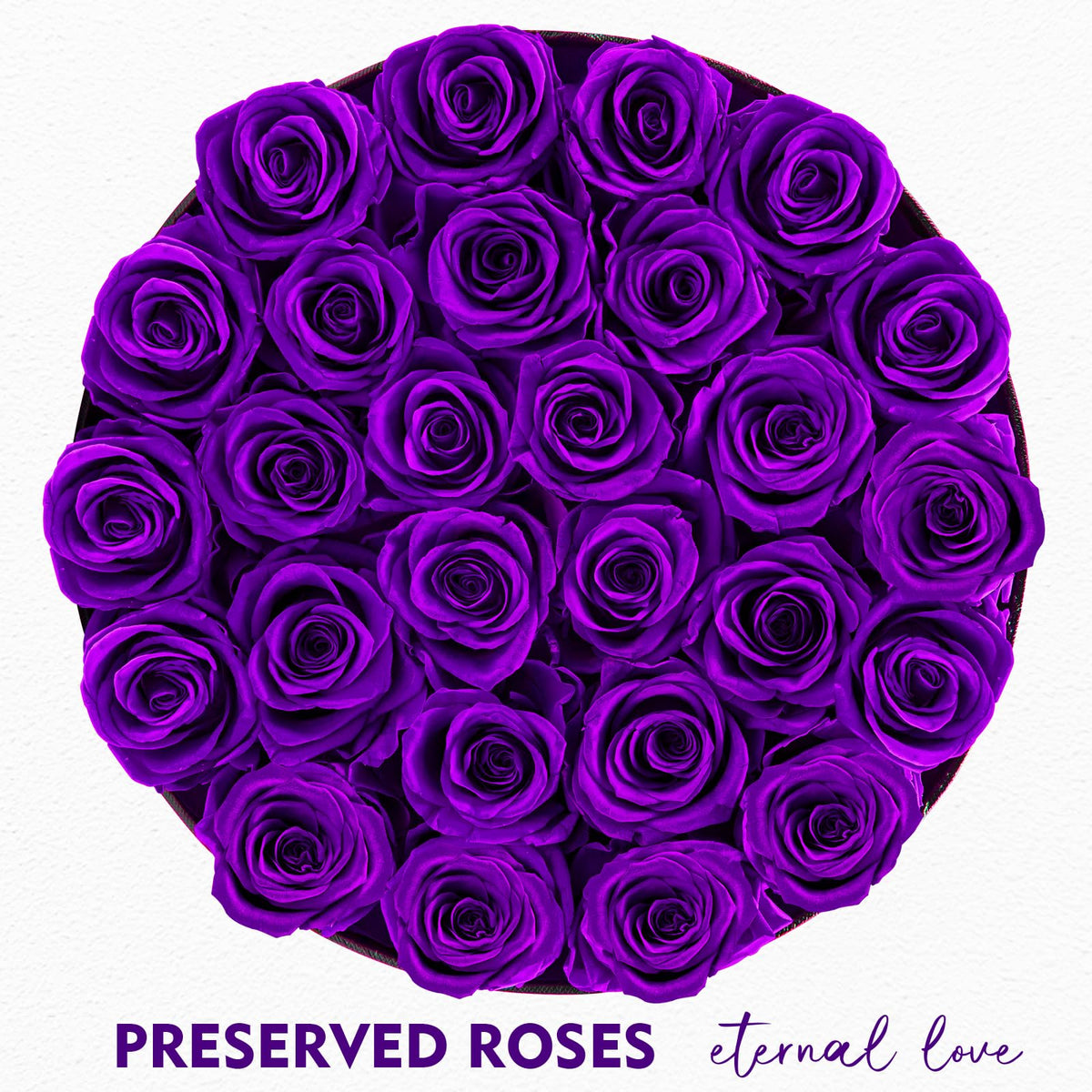 Impouo Forever Flowers rose box display perfect for stylish home decor.