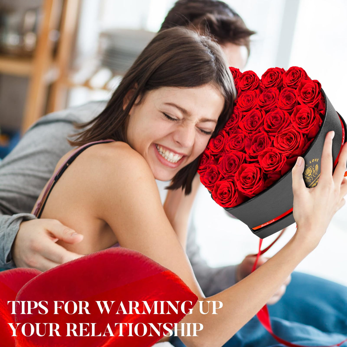 Impouo rose gift box for women ready to brighten birthdays and anniversaries.