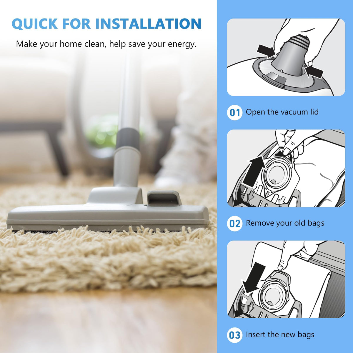 Improvedhand compatibility with Miele S and C series for broad fit