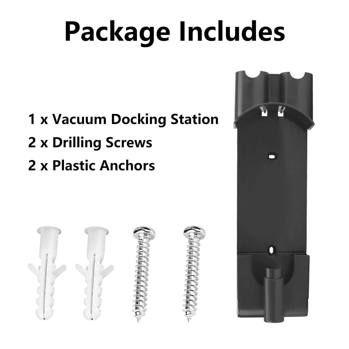 Improvedhand cord-free vacuum accessory holder for quick access.