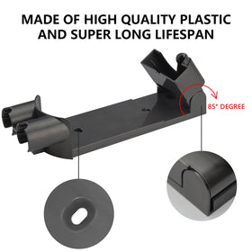Improvedhand dock-station securely holds handheld vacuum and tools.