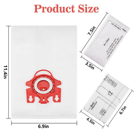Improvedhand five-layer filtration captures fine dust for healthier indoor air.