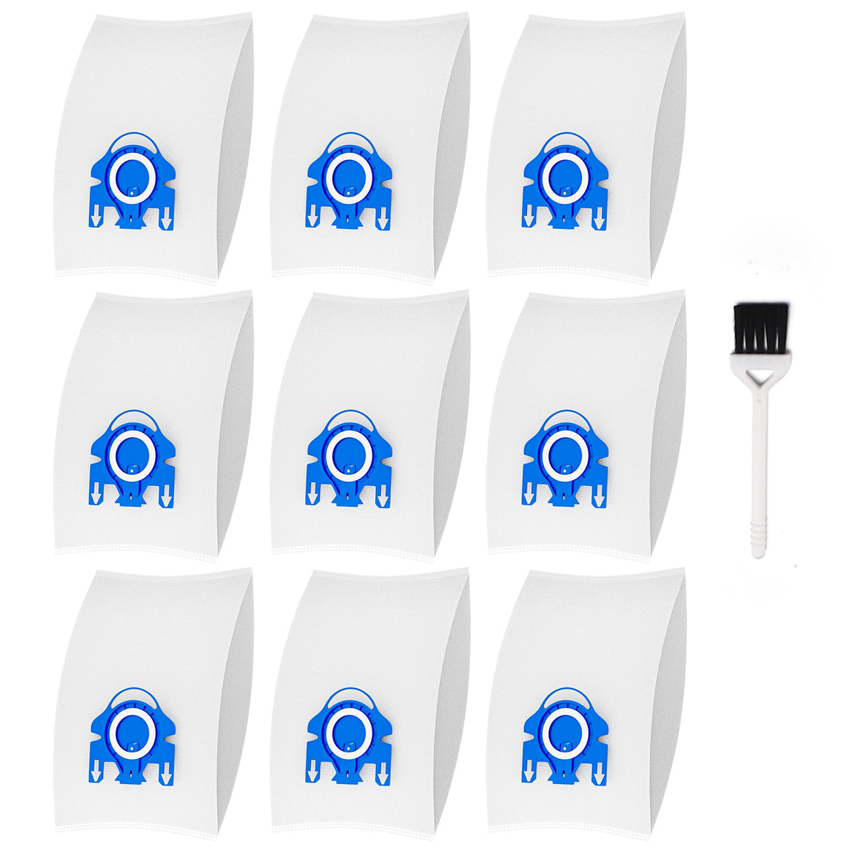 Improvedhand vacuum bags for Miele Classic C1 pack enhances replacement ease and performance.