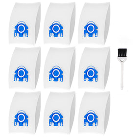 Improvedhand vacuum bags for Miele Classic C1 pack enhances replacement ease and performance.