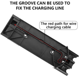 Improvedhand wall bracket with included screws for easy installation.