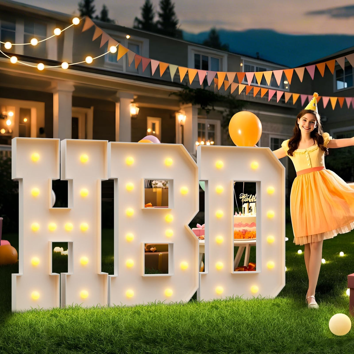 imprsv foam board letters durability supports DIY party decor