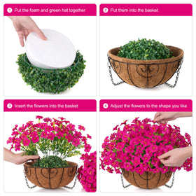 INSPRING bendable stems allow DIY shaping for natural blooms