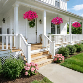 INSPRING assembly steps for a ready-to-hang decorative basket
