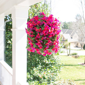 INSPRING 3-pack ready-to-hang greenery for porches and patios.