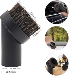 IN VACUUM 1/4-inch flexible crevice tool fits tight gaps