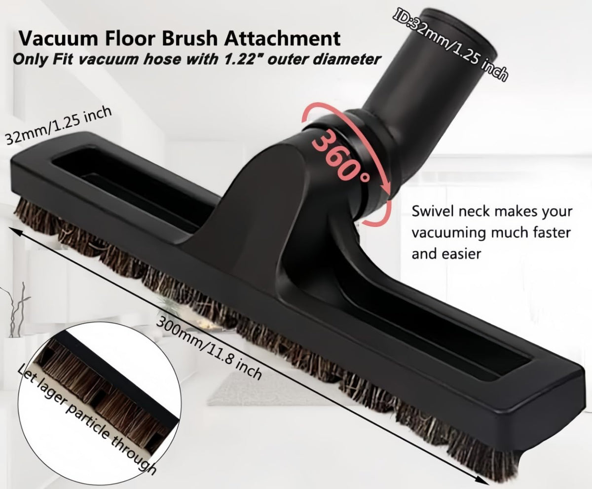 IN VACUUM hose adapters showing 2-1/2 to 1-1/4 sizes expand compatibility