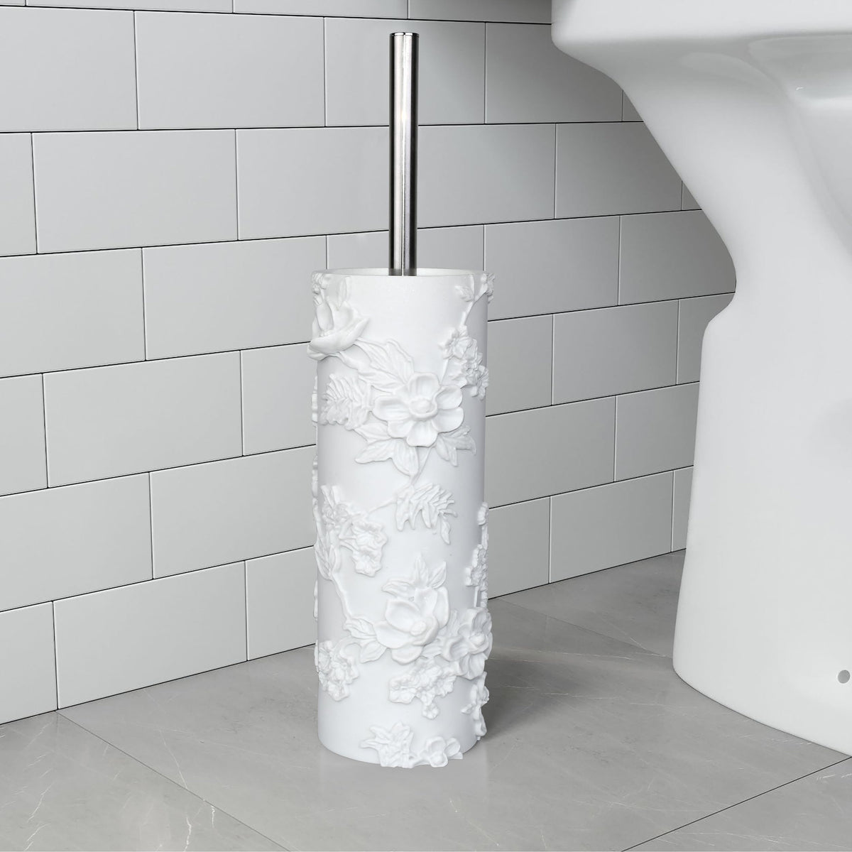 Indecor Home compact holder fits tight spaces while remaining accessible.