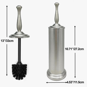 Indecor Home modern toilet brush with holder design for stylish bathroom organization